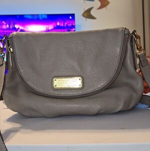 Marc by Marc Jacobs Pebbled Leather Crossbody Bag in Taupe